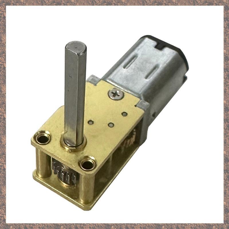 Bàn chải DC Mini Gear Motor Micro Worm Gear Giảm tốc Thiết bị điện tử 1218GE-N20 DC 12V (6V 3V)