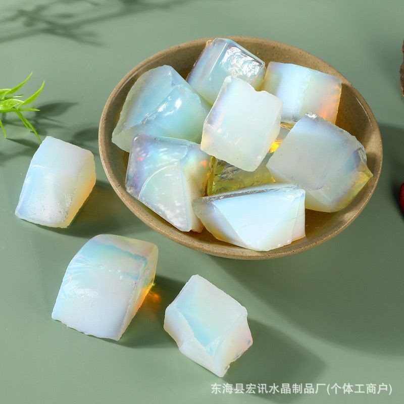 Đá thô Opal tự nhiên Bán buôn Đá hương liệu Nguyên liệu thô Đá khử mùi Văn phòng tại nhà Đá trang tr