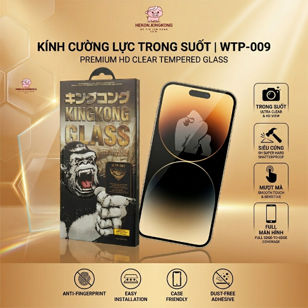 Cường lực Oppo Reno5, Reno 5 5G  KING KONG full màn | Miếng kính dán bảo vệ màn hình cho Oppo -HEKON
