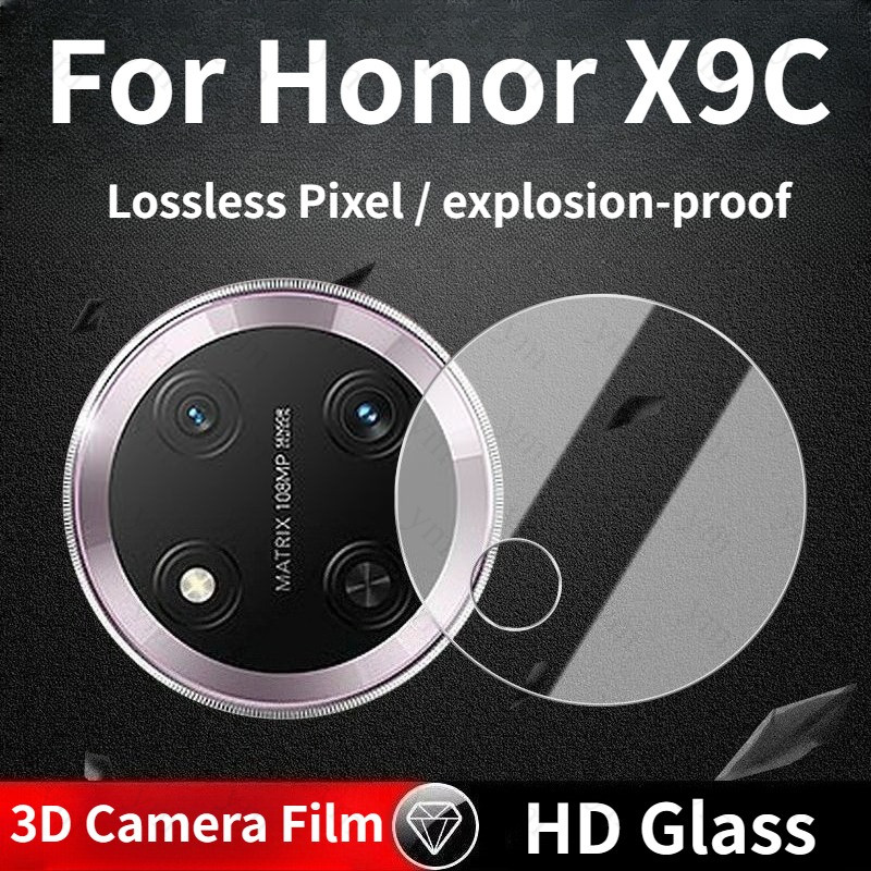3 Chiếc Honor X9C Bảo Vệ Ống Kính Camera Phim Bảo Vệ Toàn Diện Chống Cháy Nổ Kính Cường Lực Bảo Vệ C