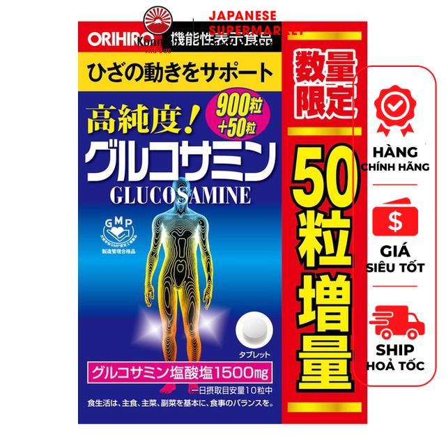 VIÊN GLUCOSAMINE 1500MG ORIHIRO (HỘP 950 VIÊN)