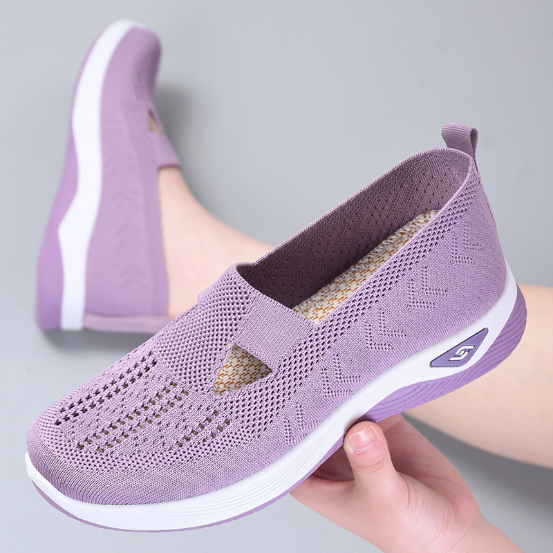 鞋子女鞋休闲鞋女时尚单鞋透气老北京布鞋妈妈鞋Shoes Women's Shoes Casual Shoes Women's Fashion Shoes Breathable Oldbzwdkg123
