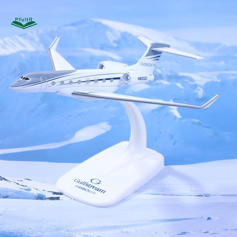 PfultR 1 Chiếc Gulfstream G650 Máy Bay Diecast Tỉ Lệ 1 / 200 Máy Bay Mô Hình Máy Bay Máy Bay G650ER 
