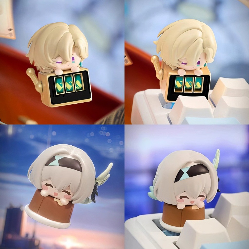 Honkai: Star Rail Keycap Blind Box 3D Keycaps Keycaps Nhân vật sáng tạo dễ thương DIY Aventurine Fir