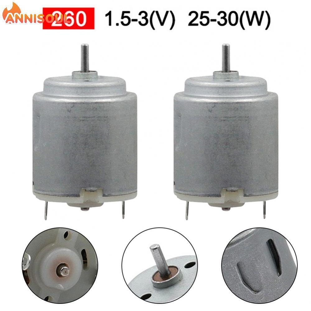 [NISO]Mini High Speed Electric Motor for DIY Toy Car Fan 260 Motor DC 3V 12V
