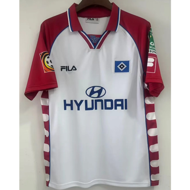 Áo sơ mi bóng đá cổ điển Hamburger SV Retro Jersey 2000