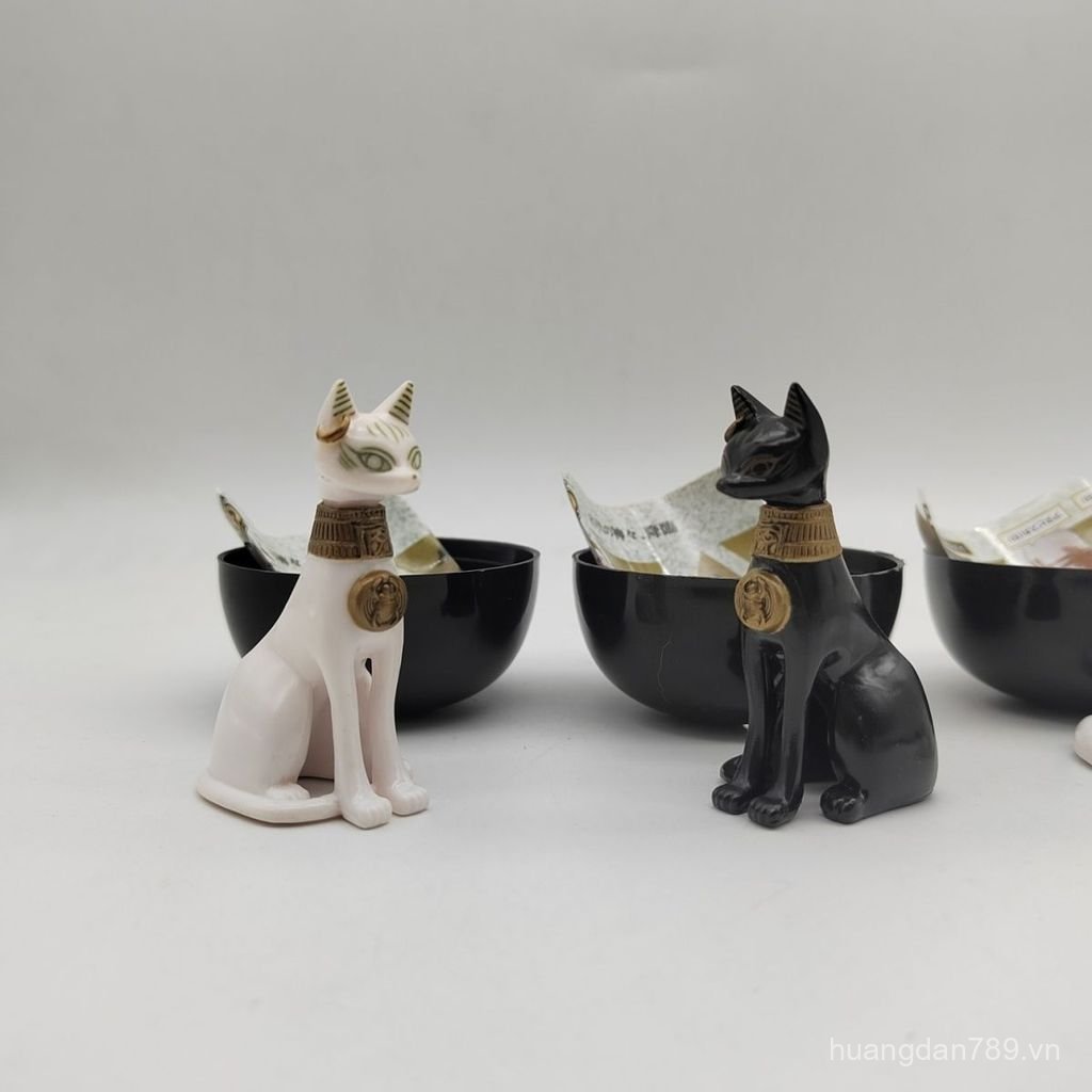 - Gashapon Nguyên Bản Ai Cập Thần Sách 2 Vị Thần Sách Đen Trắng Thỏ Vàng Bồ Câu Bạn Falcon Phong Các