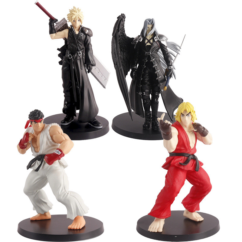 Saffron Ross Claude Street Fighter Trang trí ô tô Street Fighter Car Sophie Ross Claude Street Fight