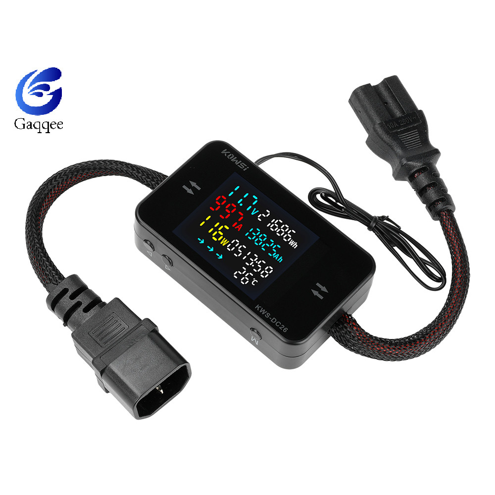 GAQQEE KWS-DC26 DC 8-80V Đa Năng Màn Hình Hiển Thị Kỹ Thuật Số Điện Áp Và Điện Thử