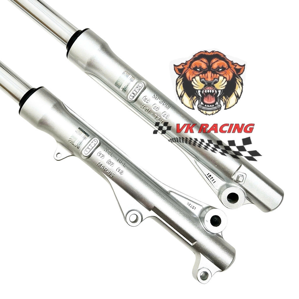 (Bạc) Phuộc trước đĩa vision 2525 - vision k44 - vision k2c - vision các đời lắp được