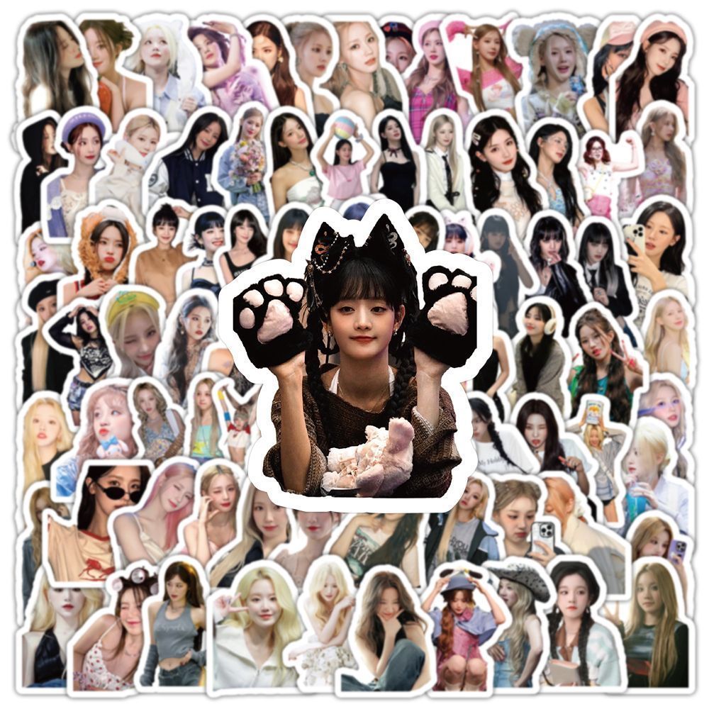 Zhang Gidle Girl Group Sticker Ni Song Yu Qi Ye Shuhua Giá trị cao Hàn Quốc Ngôi sao Sổ tay diy Stic