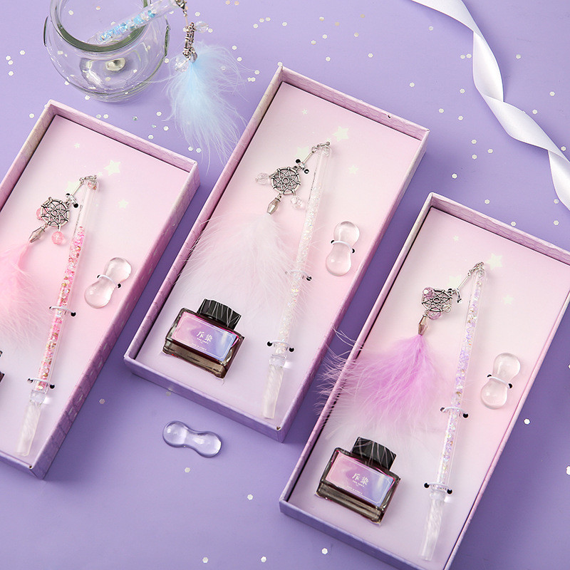 Bộ bút thủy tinh Dream Catcher Bộ màu kim cương Dipnimeihao58my20251223