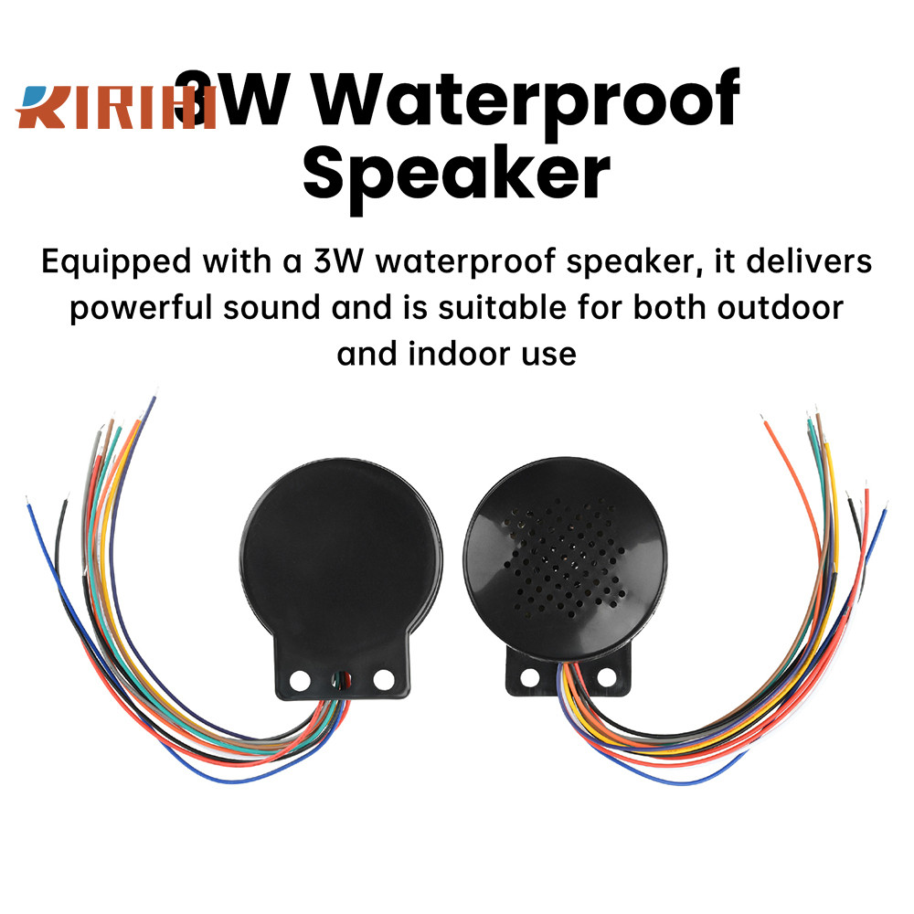 RIRIHI B01 DC5V/DC6-25V Trình nhắc nhở bằng giọng nói Nhiều máy nghe nhạc MP3 Mô-đun âm thanh Điều k