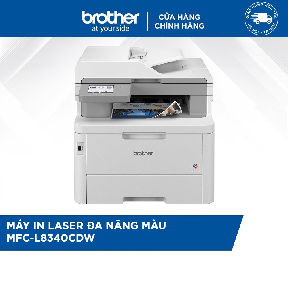 Máy in laser màu đa năng Brother MFC-L8340CDW