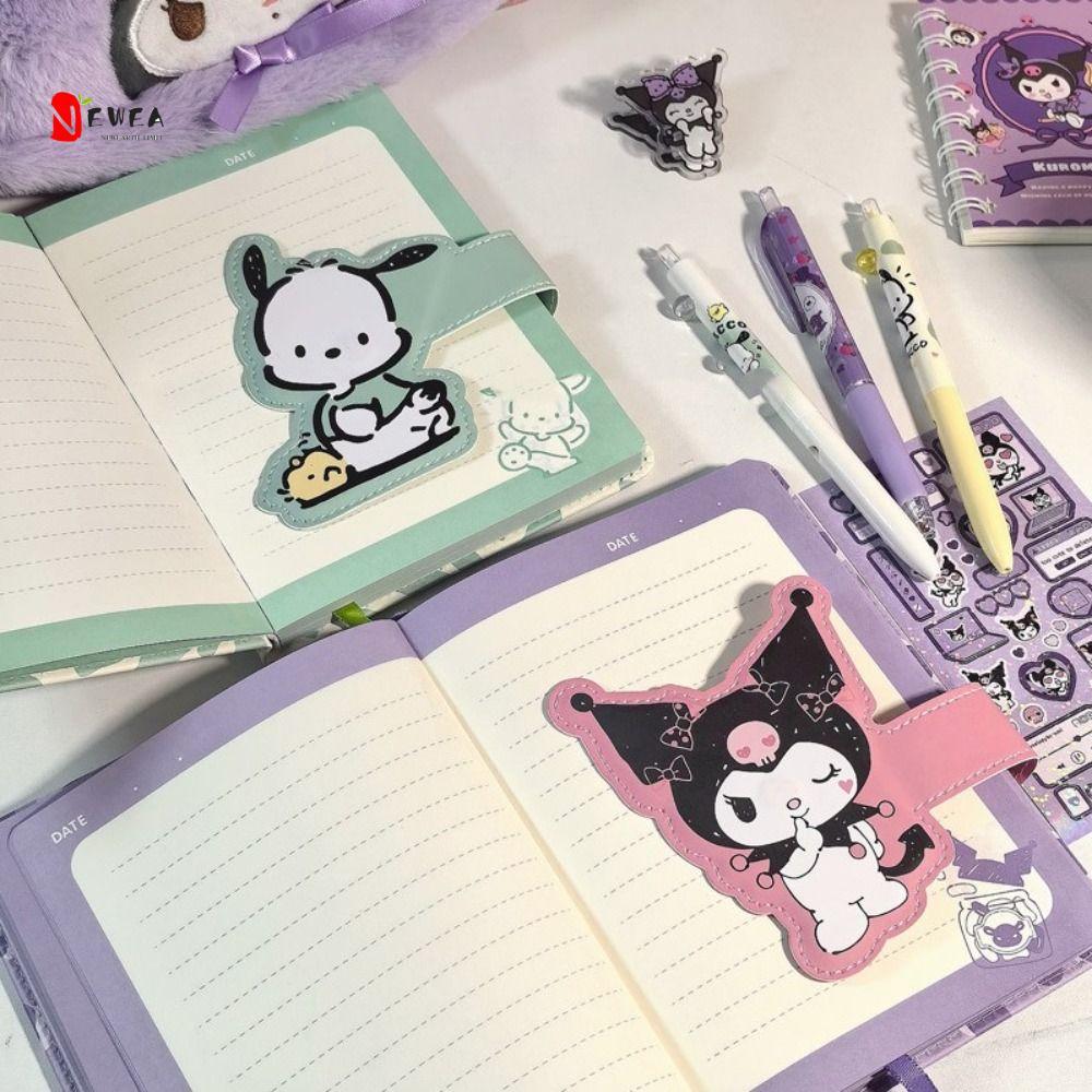NEWEARTH LIMIT B6 Notebook, Anime Kuromi Color Page Notepad, Sổ lưu niệm Dễ thương Kawaii My Melody 