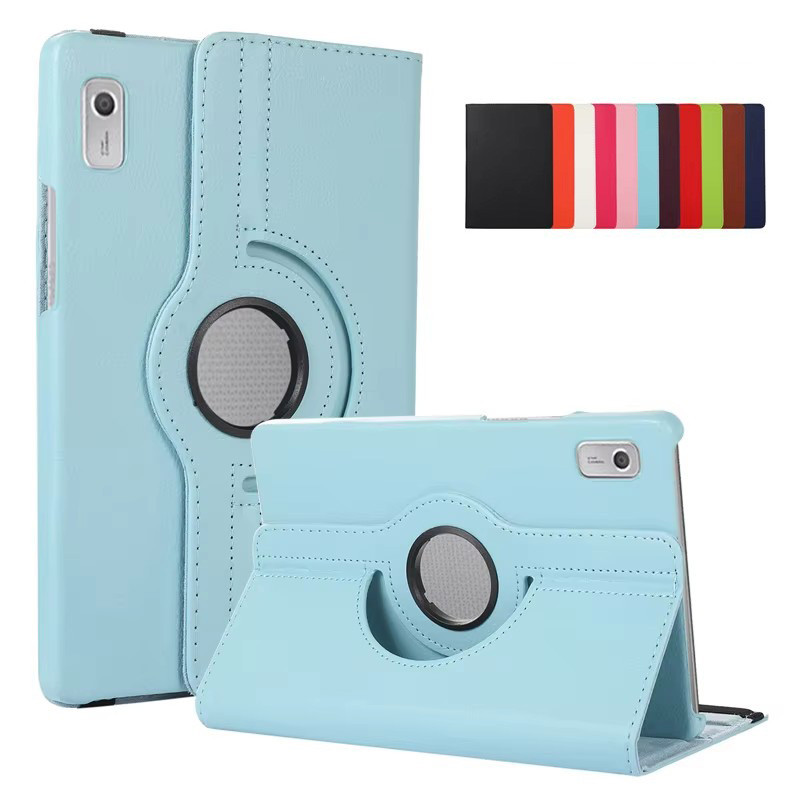 Coque Cho Lenovo Tab M9 Ốp Lưng 9 inch 360 Độ Xoay Đứng Máy Tính Bảng Funda Cho Lenovo M9 Ốp Lưng tb