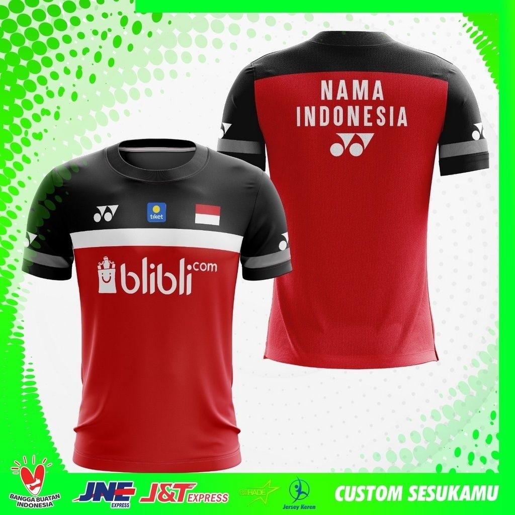 Áo cầu lông 2025 Bilibili Yonex Team Jay Malapan Chuyến đi áo cầu lông đến Kevin & MARK BY