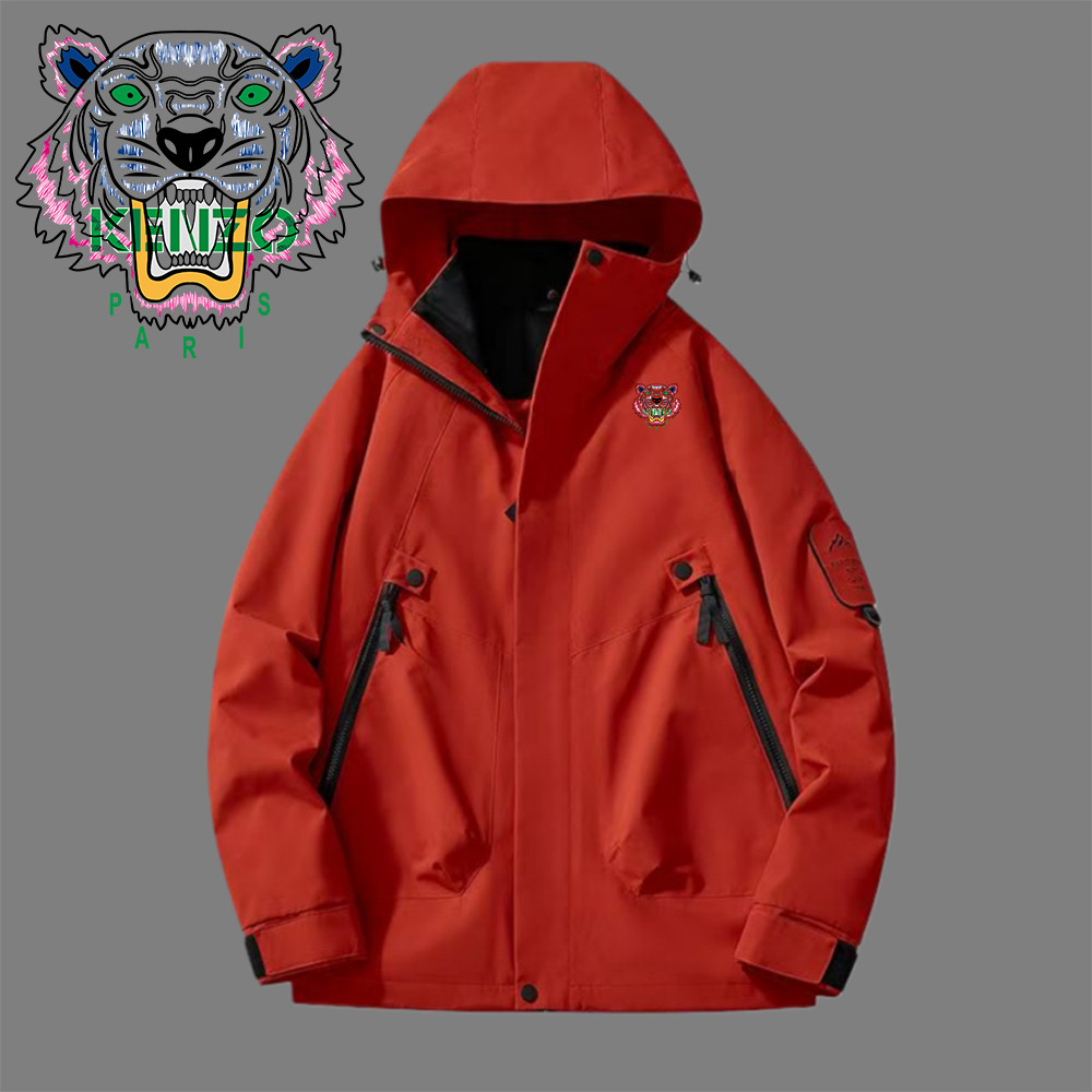 Kenzo Takada 2025 - Áo Khoác Cotton Nam Nữ, Phong Cách Retrô Mới, Chống Gió Và Mưa