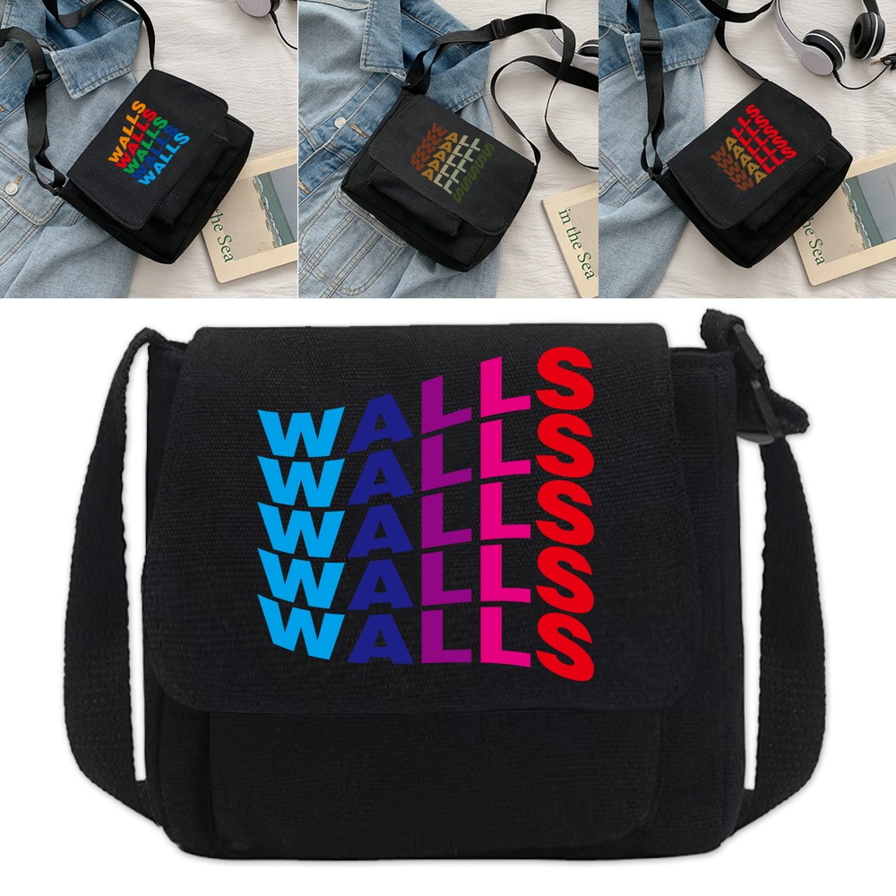 Lightweight messenger bag Large capacity single-shoulder crossbody bag In stock Student commuting cr