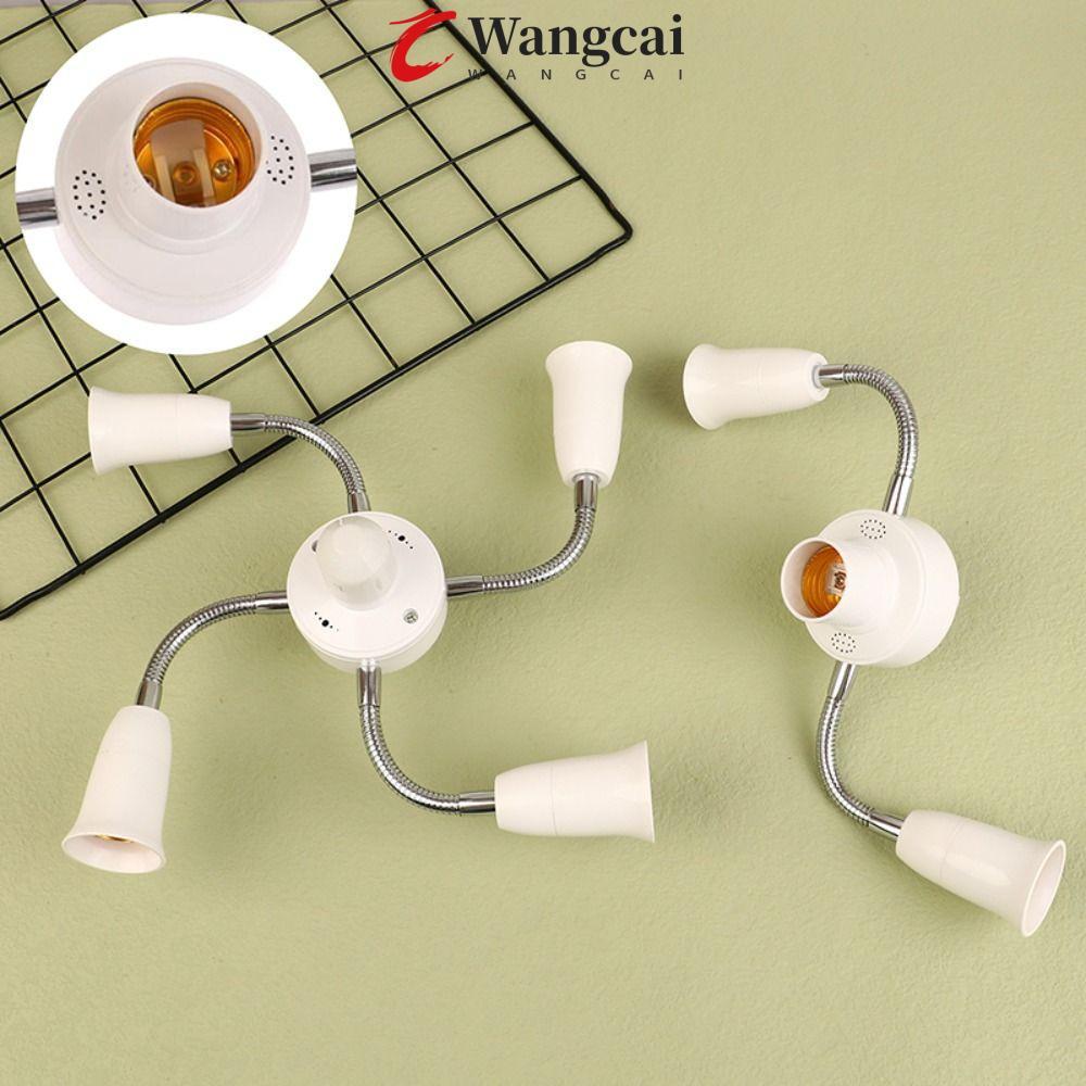 Bộ chuyển đổi giá đỡ đèn WANCGAI E27, linh hoạt với ống nối dài Bộ chia ổ cắm đèn E27, bền 2 / 3 / 4