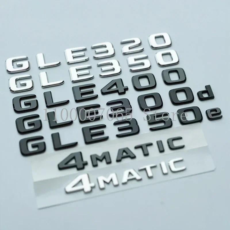 2017 Chữ Cái GLE320 GLE300d GLE350e GLE400 GLE250d GLE350d GLE500e 4Matic ABS Biểu Tượng Ô Tô Cho W1