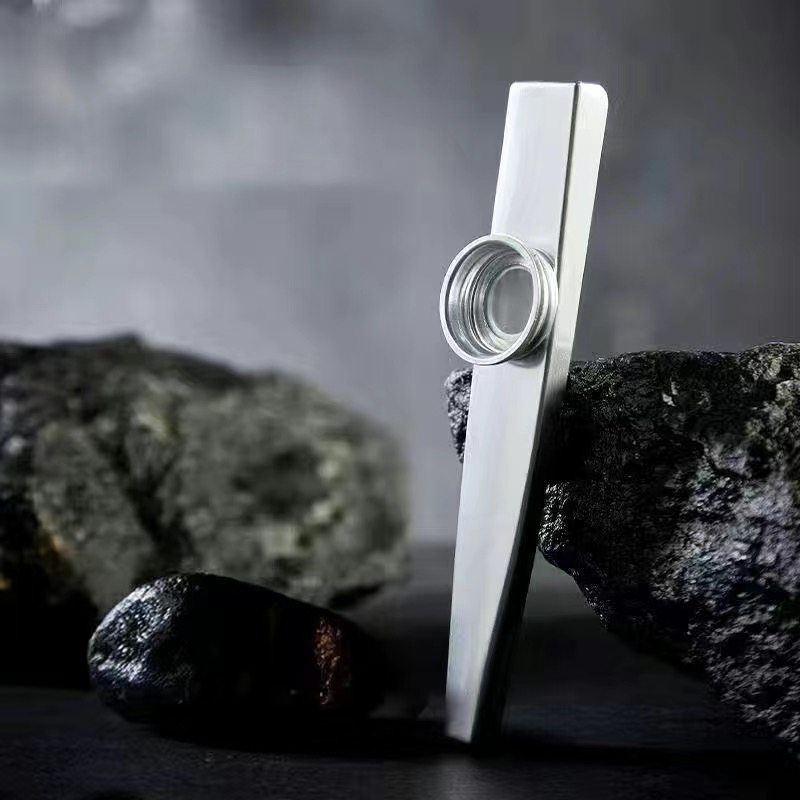 Kim Loại Kazu Sáo Gỗ Chuyên Nghiệp Chơi Cấp Gỗ Chắc Chắn Kazu Sáo Trumpet Kích Thước Lớn Saxophone K