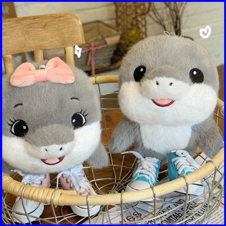 SV Ý Brainrot Little Shark plushie Búp bê nhồi bông đồ chơi sang trọng cho trẻ em gái VS