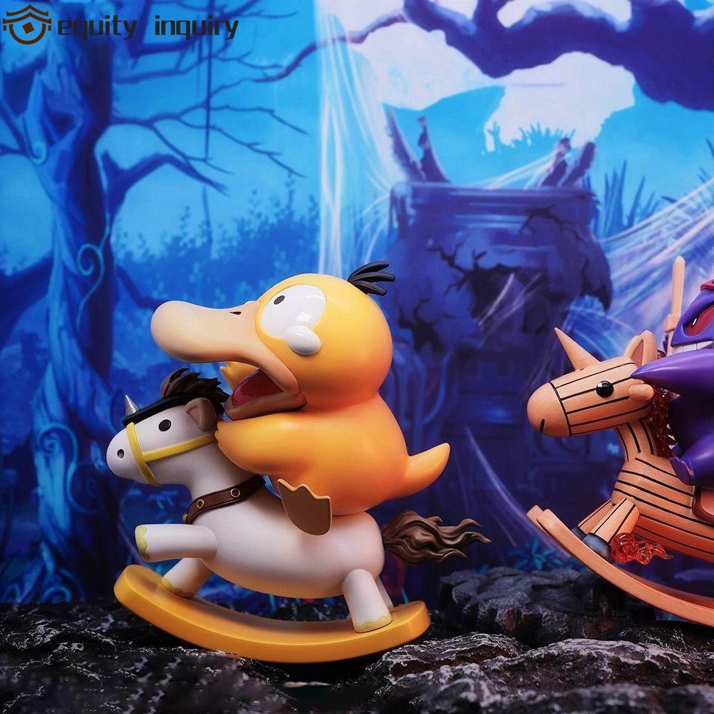 Nhân vật hành động Anime YÊU THÍCH YÊU THÍCH, Rocking Marco Pada Duck Psyduck & Gengar Anime Mô hình