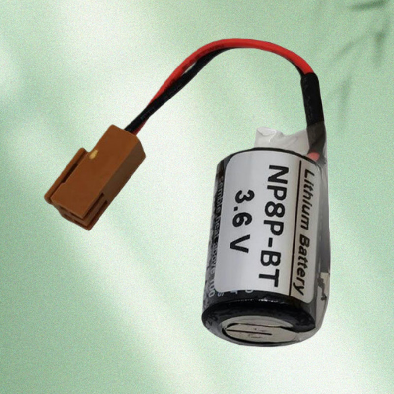 Pin NP8P-BT Bộ điều khiển Fuji NB F70S PLC pin lithium 3.6V ER3V với xi lanh cắm chính hãng Bảo hành