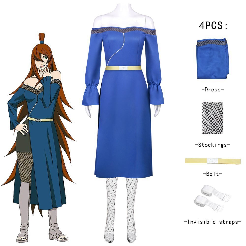 Anime Naruto Mizuki và Terumi Mei - Trang Phục Halloween Cosplay KYNM