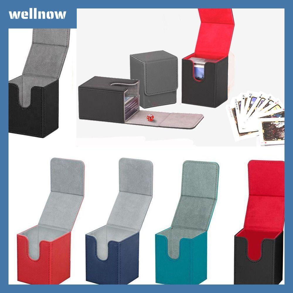 WELLNOW Game MTG Trading Card Holder, Storage Organizer Deck Box, Collection Box PU Protectors Colle