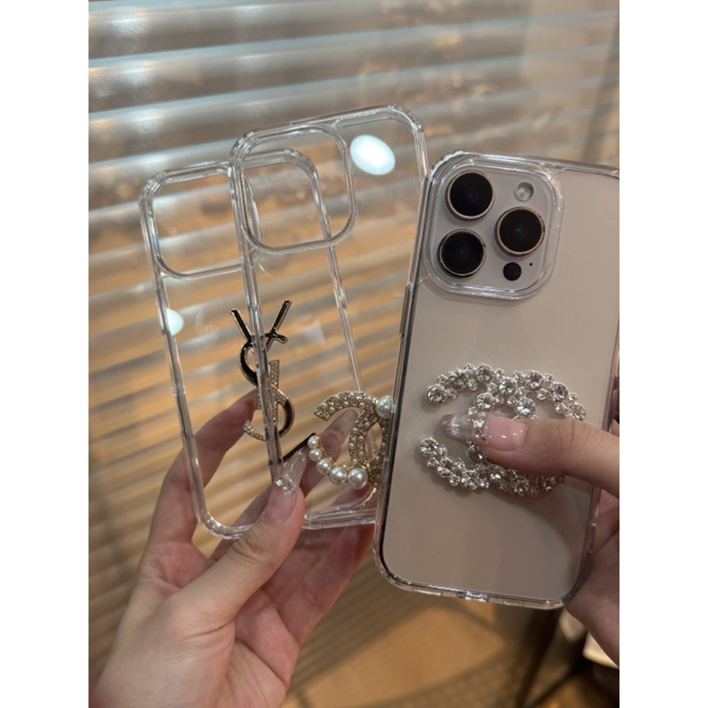 ốp lưng iphone 12 thường ốp lưng iphone sang chảnh nữ Chanel đính cườm sang trọng nhẹ cao cấp Thích 