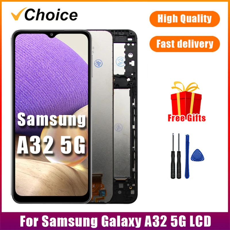 100% đã được thử nghiệm cho màn hình LCD A32 5G Bộ số hóa màn hình cảm ứng pantalla cho A32 5G SM-A3