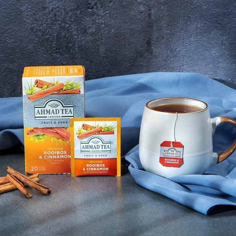 AHMAD TEA AHMAD TEA AHMAD TEA Boss Quế Túi Trà Nhập Khẩu Không Chứa Caffeine Dr. Louis ở Nam Phi 4.1