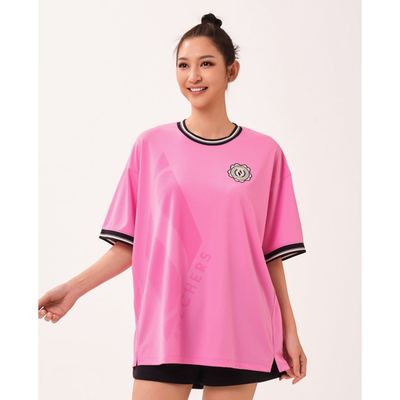 SKECHERS - Áo thun nữ cổ tròn tay ngắn Game On Iconic_SL126W148-004M