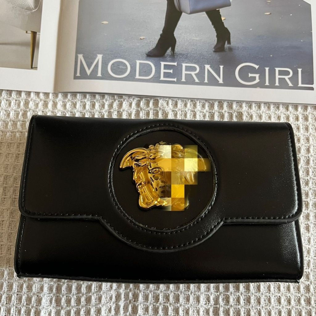 O7NC 2VERSACE232 Túi Messenger Niche Họa Tiết Dây Xích Túi Nữ 2025 Phong Cách Mới Cao Cấp Thời Trang