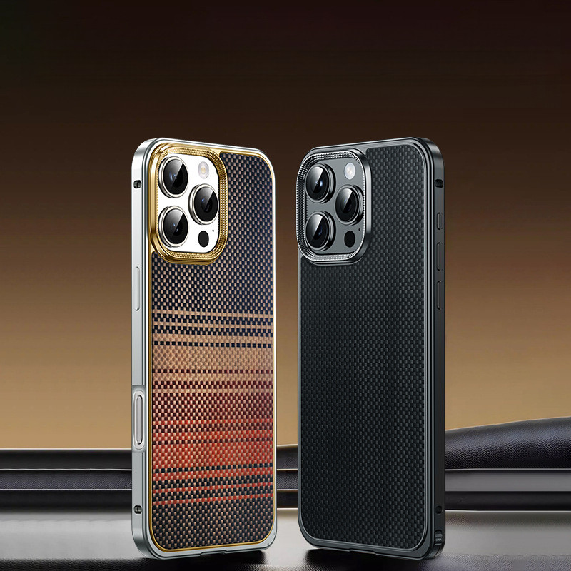 [Kevlar] Ốp điện thoại từ tính bằng sợi Aramid cho iPhone 17 15 16 ProMax Ốp điện thoại