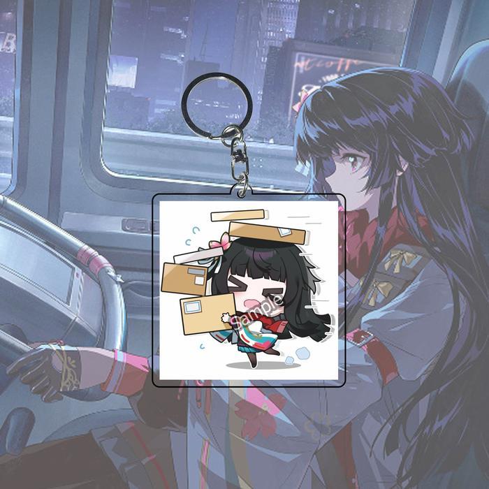 gantungan kunci GIRLS' FRONTLINE EXILIUM Sakura all - Keychain - ganci - Import - Sakura 01