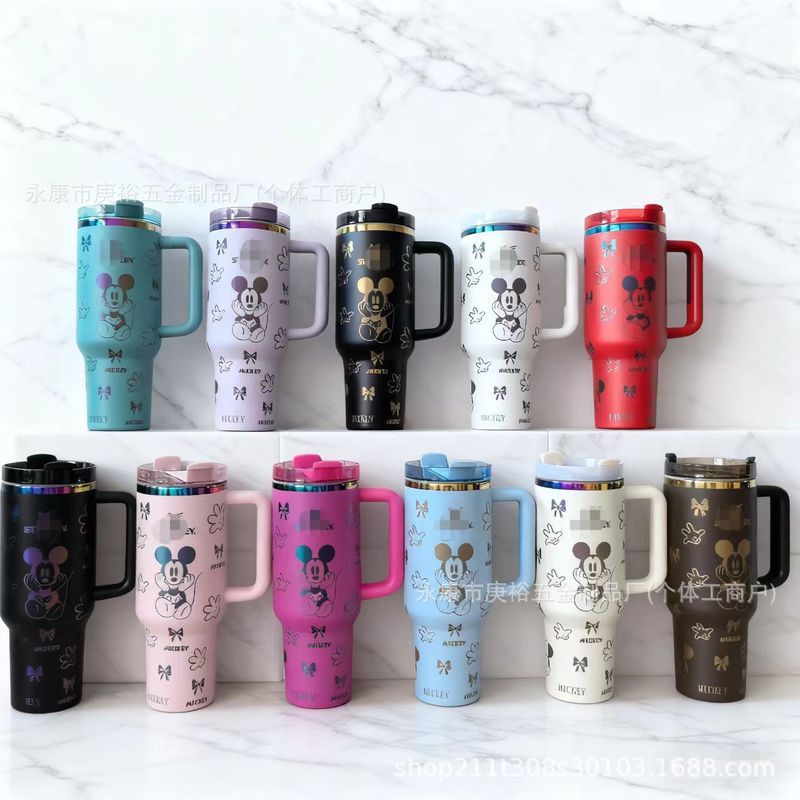 Stanley Thermos Cup 40oz Cốc Ô Tô Big Mac Ice Mac Cup Big Belly Cup Stanley Cốc Nước