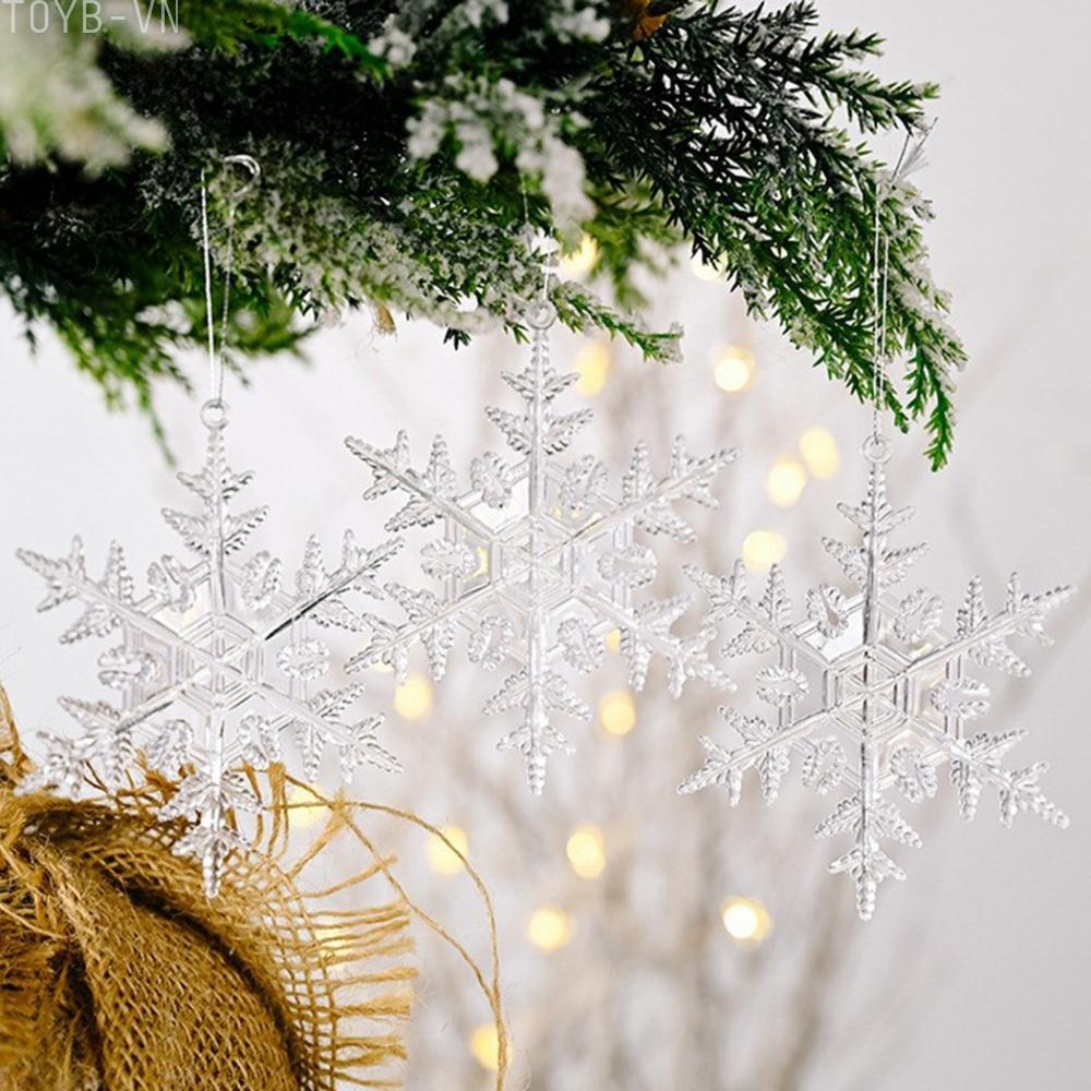 【TOYBOX】Christmas Ornaments Set 46pcs Elk Snowflake Icicle Pendant Decorations