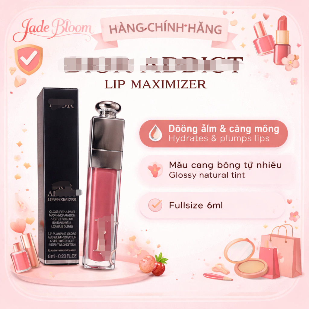 [Chính Hãng] 𝔻𝕚𝕠𝕣 𝕃𝕚𝕡 𝕄𝕒𝕩𝕚𝕞𝕚𝕫𝕖𝕣 6ml – Son Dưỡng Ẩm, Tự Nhiên & Mềm Môi, Fullsize，fullbox