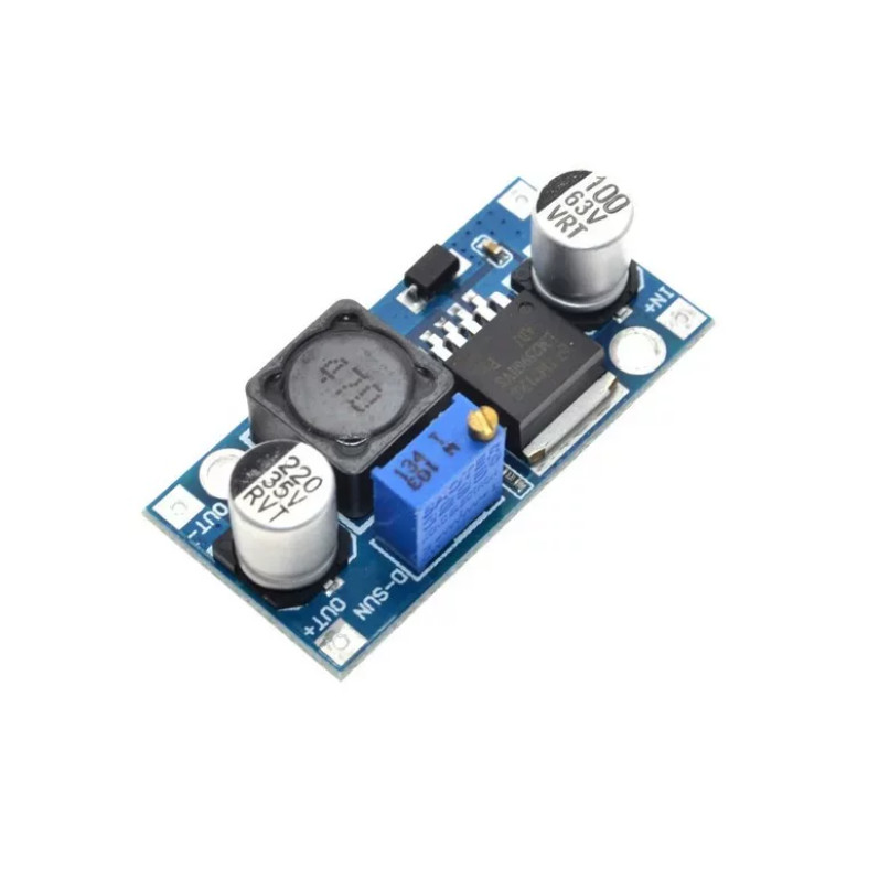 [Số lượng lớn Giá tuyệt vời] Mô-đun Buck có thể điều chỉnh 48V DC-LM2596HVS Đầu vào 4.5-50v Bộ điều 