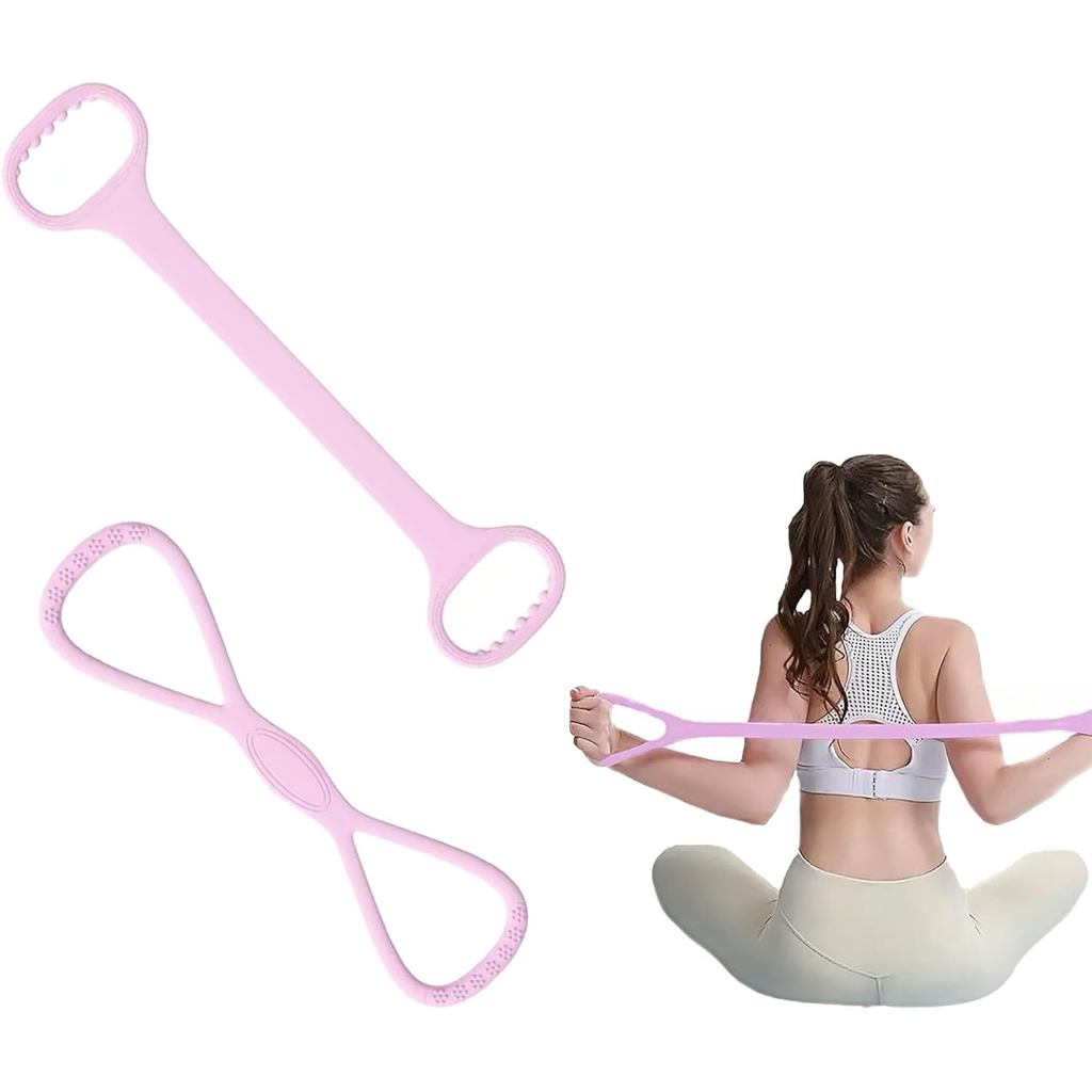 Dây Kháng Lực Hình 8 25LBS / 35LBS - Tập Cơ Chân, Vai, Cánh Tay & Mở Rộng Ngực