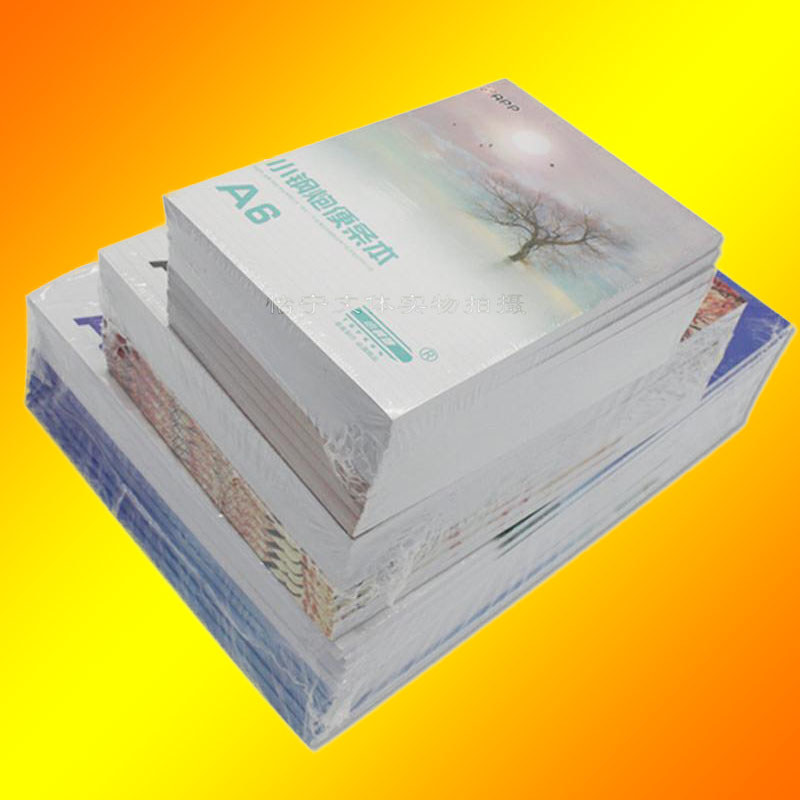 Giấy ghi chú pháo thép nhỏ dày A6 / A5 / A4 Notepad Trống Notepad Notepad Notepad Letterpad Sổ lưu n