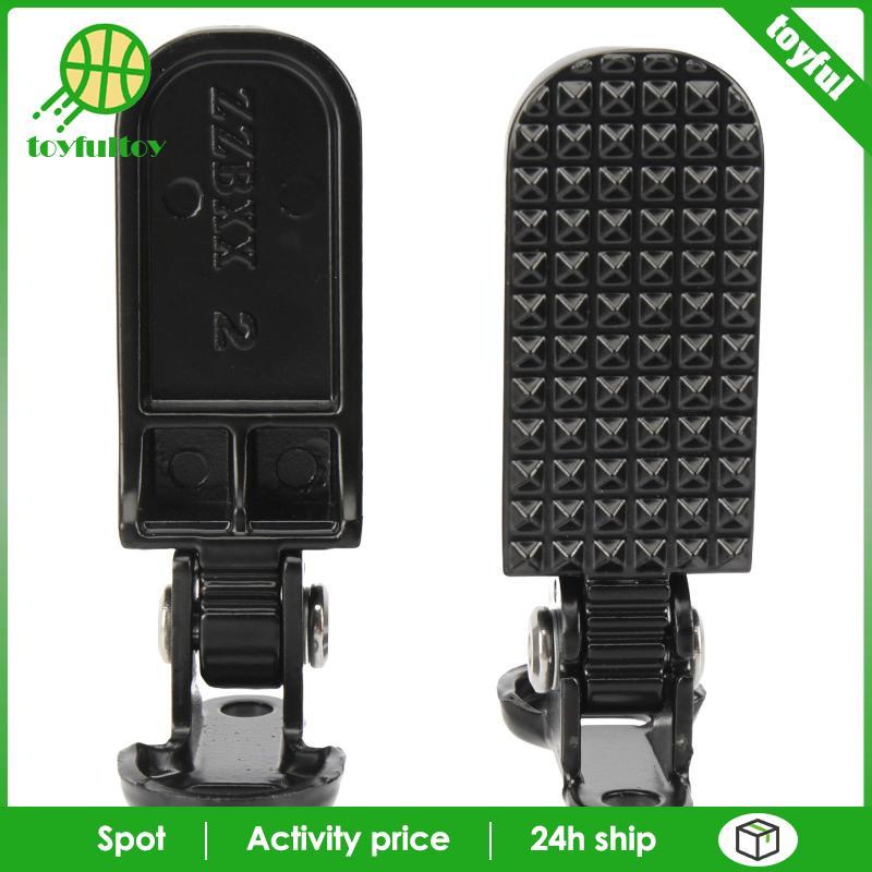 Bàn đạp phía sau chống trượt, chỗ để chân tiện lợi cho xe đạp điện và BMX