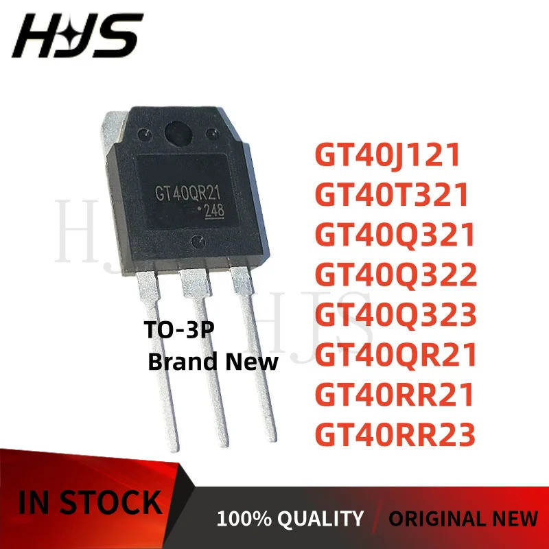 5 Cái TO-3P GT40RR23 GT40Q323 GT40QR21 GT40Q322 GT40RR21 GT40T321 GT40Q321 Mới GT40J121 40RR23 40Q32