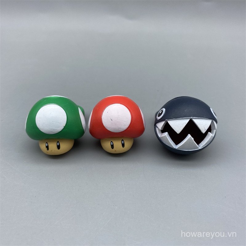 Số lượng lớn chính hãng Hàng có sẵn TOMY TOMY Viên nang Đồ chơi Super Mario Ring Nấm Mario Đồ chơi B