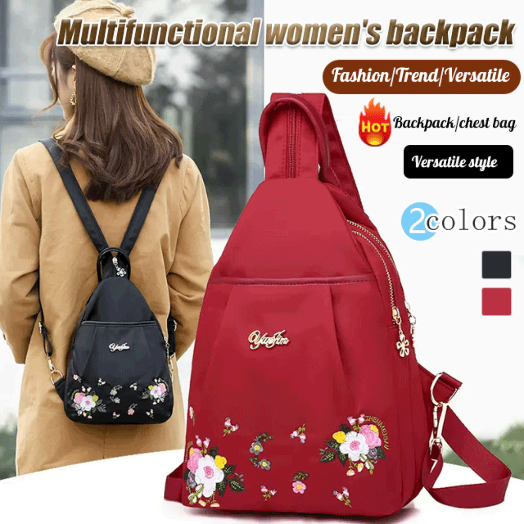 [Waterproof Design]【Waterproof And Lightweight】Multifunctional Women Backpack For Travel Work Daily 