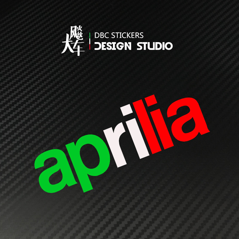 Thích hợp cho Aprilia Aprilia Ý Tricolor Xe Máy Dán Đề Can Phản Quang Chống Thấm Nước