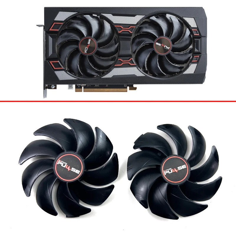 QUẠT làm mát MỚI 95MM 6PIN CF1015H12D FD10015M12D thích hợp cho quạt card đồ họa Sapphire RX 5500 56